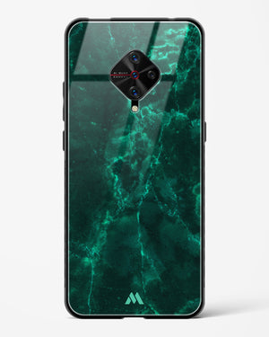 Olive Riddle Marble Glass Case Phone Cover (Vivo)