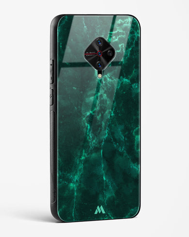 Olive Riddle Marble Glass Case Phone Cover (Vivo)