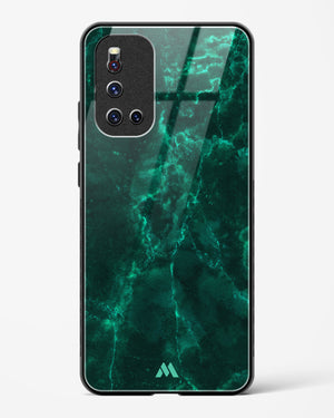 Olive Riddle Marble Glass Case Phone Cover (Vivo)