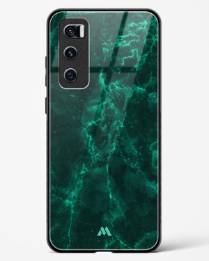 Olive Riddle Marble Glass Case Phone Cover (Vivo)