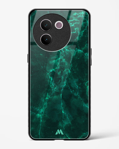 Olive Riddle Marble Glass Case Phone Cover (Vivo)