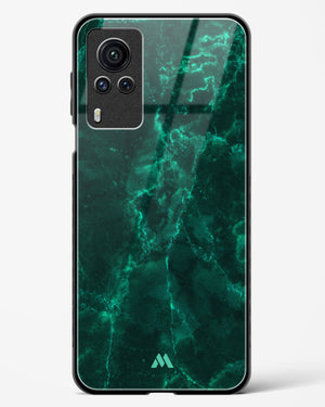 Olive Riddle Marble Glass Case Phone Cover (Vivo)