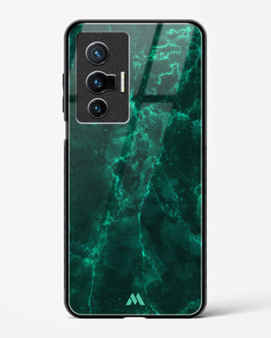 Olive Riddle Marble Glass Case Phone Cover (Vivo)