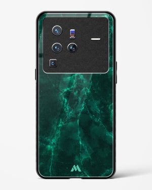 Olive Riddle Marble Glass Case Phone Cover (Vivo)