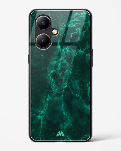 Olive Riddle Marble Glass Case Phone Cover (Vivo)