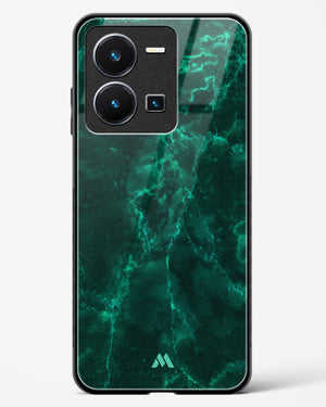 Olive Riddle Marble Glass Case Phone Cover (Vivo)