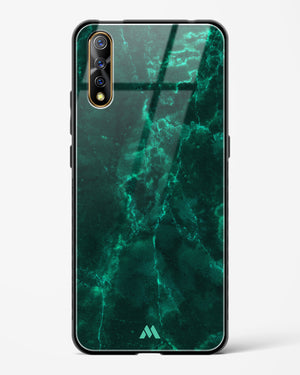 Olive Riddle Marble Glass Case Phone Cover-(Vivo)