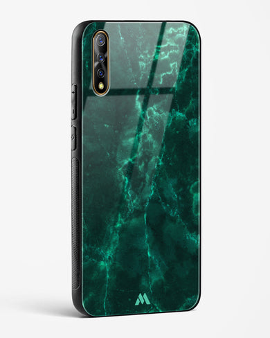 Olive Riddle Marble Glass Case Phone Cover (Vivo)