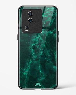 Olive Riddle Marble Glass Case Phone Cover (Vivo)