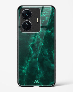 Olive Riddle Marble Glass Case Phone Cover (Vivo)