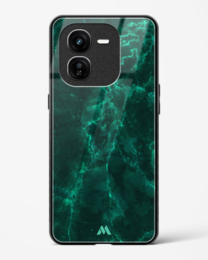 Olive Riddle Marble Glass Case Phone Cover (Vivo)