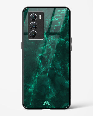 Olive Riddle Marble Glass Case Phone Cover (Vivo)