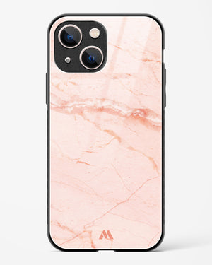 Rose Quartz on Marble Glass Case Phone Cover (Apple)