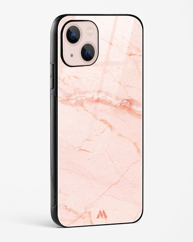 Rose Quartz on Marble Glass Case Phone Cover (Apple)