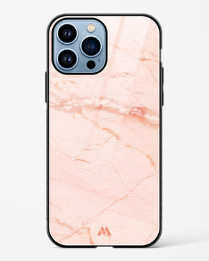 Rose Quartz on Marble Glass Case Phone Cover (Apple)