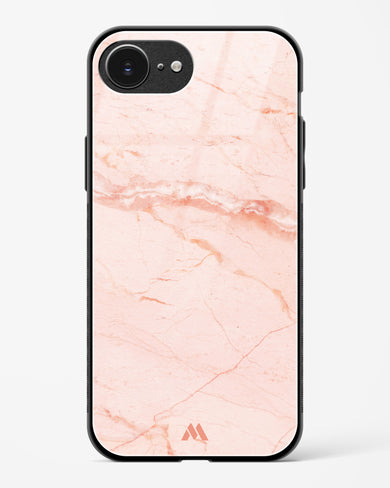 Rose Quartz on Marble Glass Case Phone Cover (Apple)