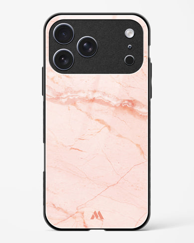 Rose Quartz on Marble Glass Case Phone Cover (Apple)