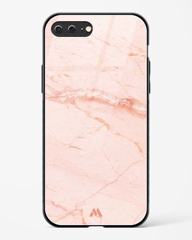 Rose Quartz on Marble Glass Case Phone Cover (Apple)