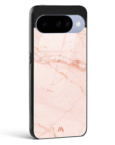 Rose Quartz on Marble Glass Case Phone Cover (Google)