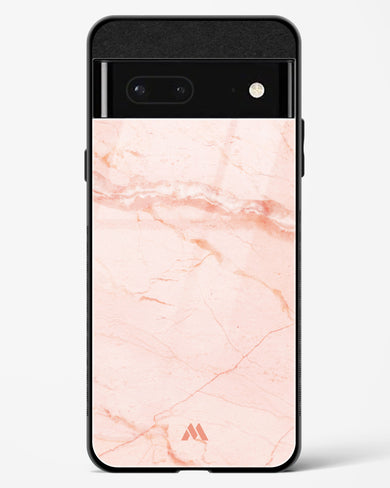 Rose Quartz on Marble Glass Case Phone Cover (Google)