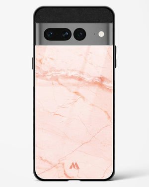 Rose Quartz on Marble Glass Case Phone Cover (Google)