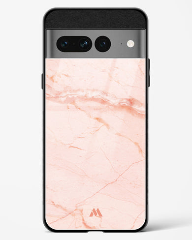 Rose Quartz on Marble Glass Case Phone Cover (Google)