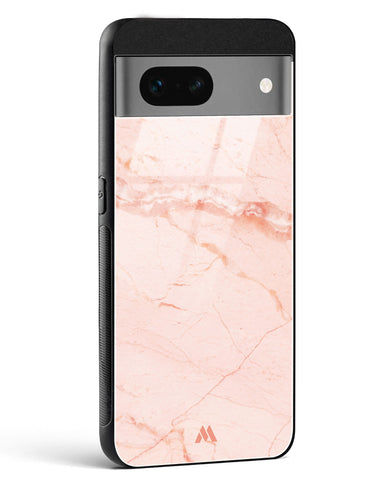 Rose Quartz on Marble Glass Case Phone Cover (Google)