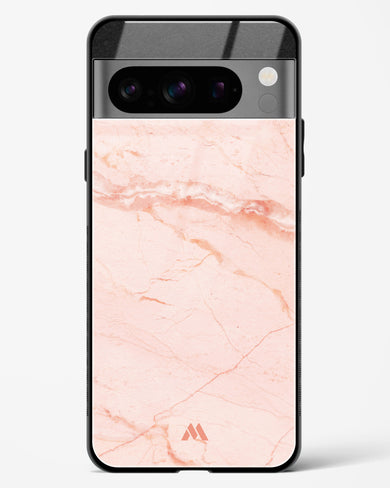 Rose Quartz on Marble Glass Case Phone Cover (Google)