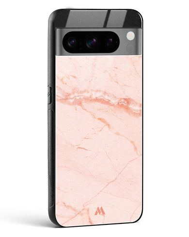 Rose Quartz on Marble Glass Case Phone Cover (Google)