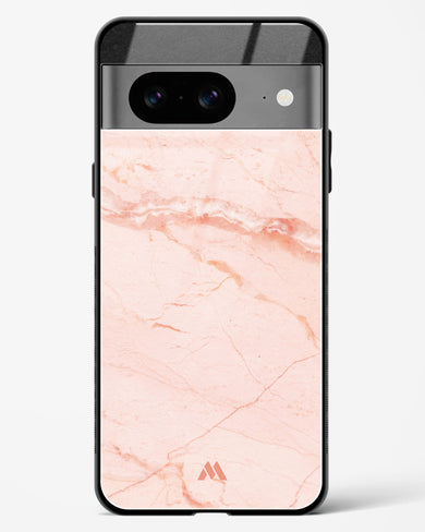 Rose Quartz on Marble Glass Case Phone Cover (Google)