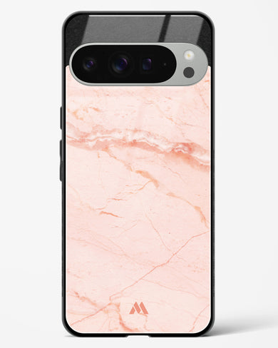 Rose Quartz on Marble Glass Case Phone Cover (Google)