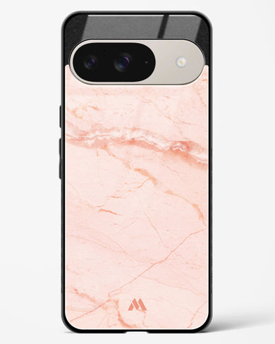 Rose Quartz on Marble Glass Case Phone Cover (Google)