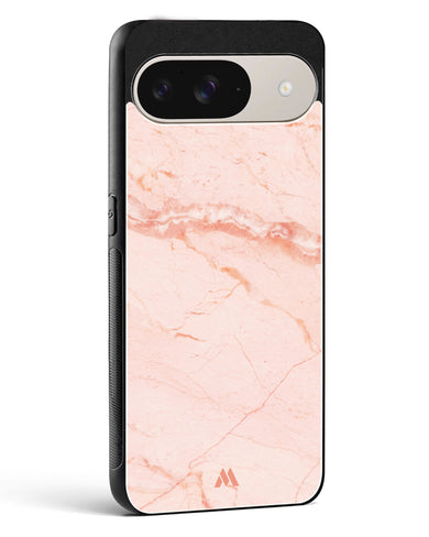 Rose Quartz on Marble Glass Case Phone Cover (Google)