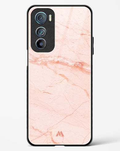 Rose Quartz on Marble Glass Case Phone Cover (Motorola)