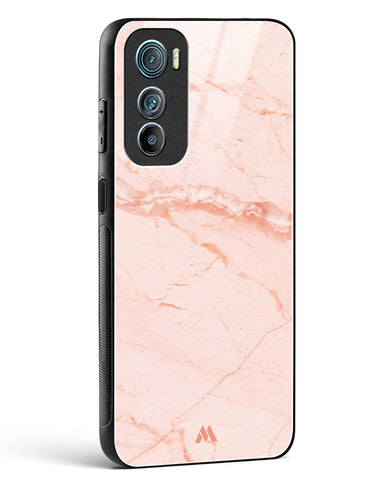 Rose Quartz on Marble Glass Case Phone Cover (Motorola)