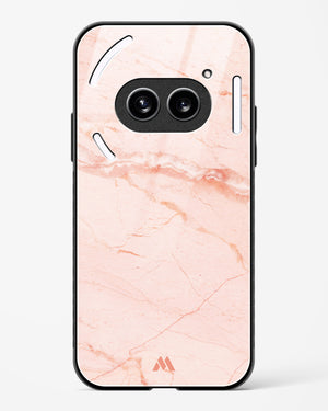 Rose Quartz on Marble Glass Case Phone Cover (Nothing)