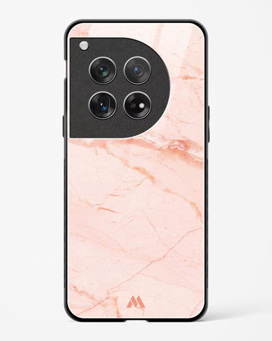 Rose Quartz on Marble Glass Case Phone Cover (OnePlus)