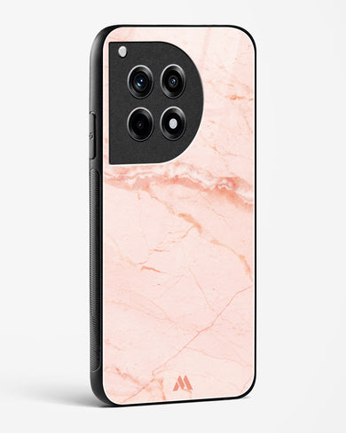 Rose Quartz on Marble Glass Case Phone Cover (OnePlus)