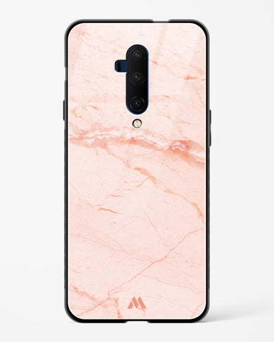 Rose Quartz on Marble Glass Case Phone Cover (OnePlus)