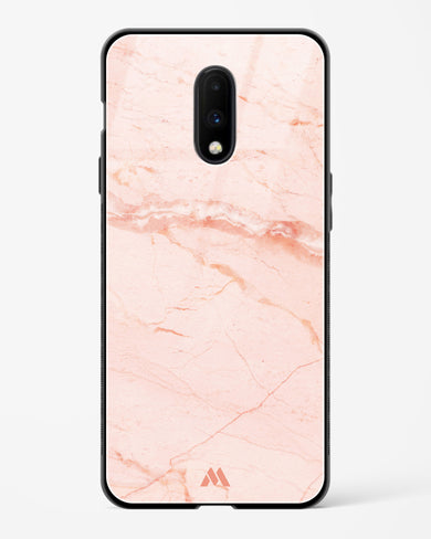 Rose Quartz on Marble Glass Case Phone Cover (OnePlus)