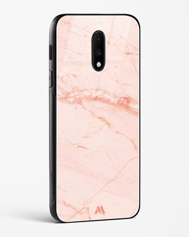 Rose Quartz on Marble Glass Case Phone Cover (OnePlus)