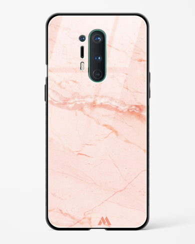 Rose Quartz on Marble Glass Case Phone Cover (OnePlus)