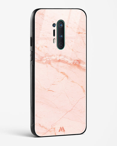 Rose Quartz on Marble Glass Case Phone Cover (OnePlus)