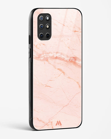Rose Quartz on Marble Glass Case Phone Cover (OnePlus)