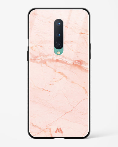 Rose Quartz on Marble Glass Case Phone Cover (OnePlus)