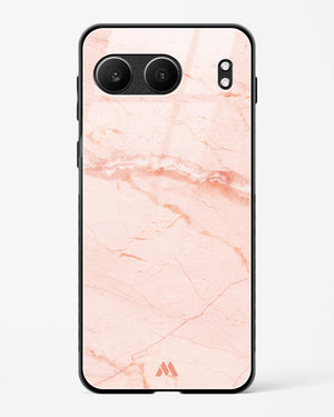 Rose Quartz on Marble Glass Case Phone Cover (OnePlus)