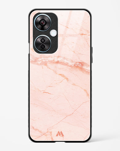 Rose Quartz on Marble Glass Case Phone Cover (OnePlus)