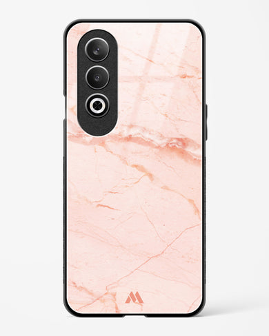 Rose Quartz on Marble Glass Case Phone Cover (OnePlus)