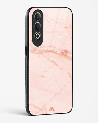 Rose Quartz on Marble Glass Case Phone Cover (OnePlus)