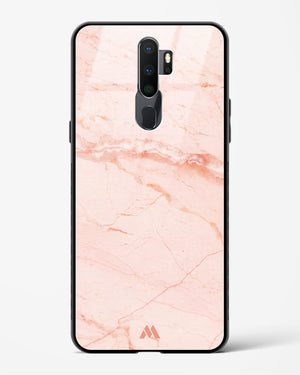 Rose Quartz on Marble Glass Case Phone Cover-(Oppo)